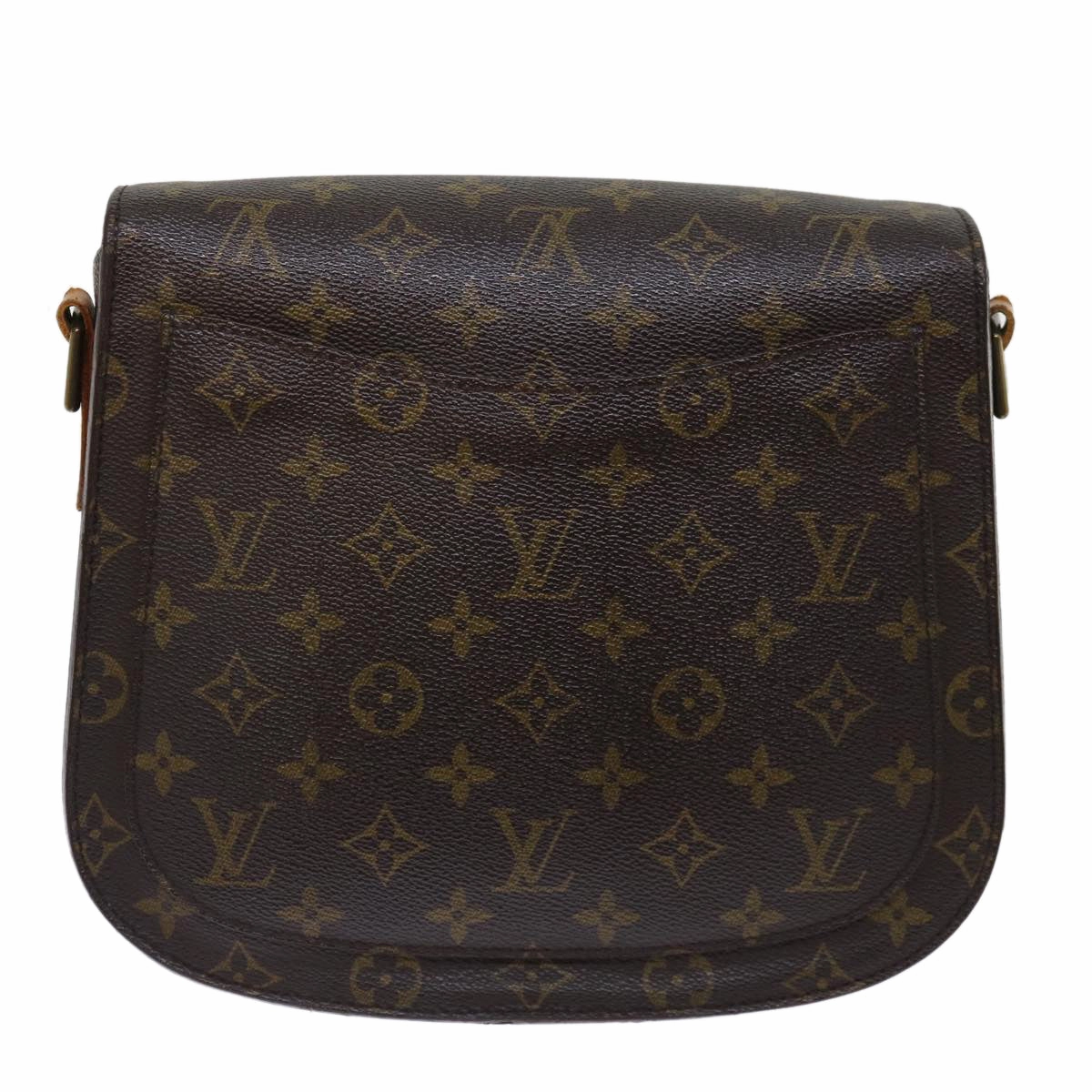 Louis Vuitton Saint Cloud Brown Canvas Shoulder Bag