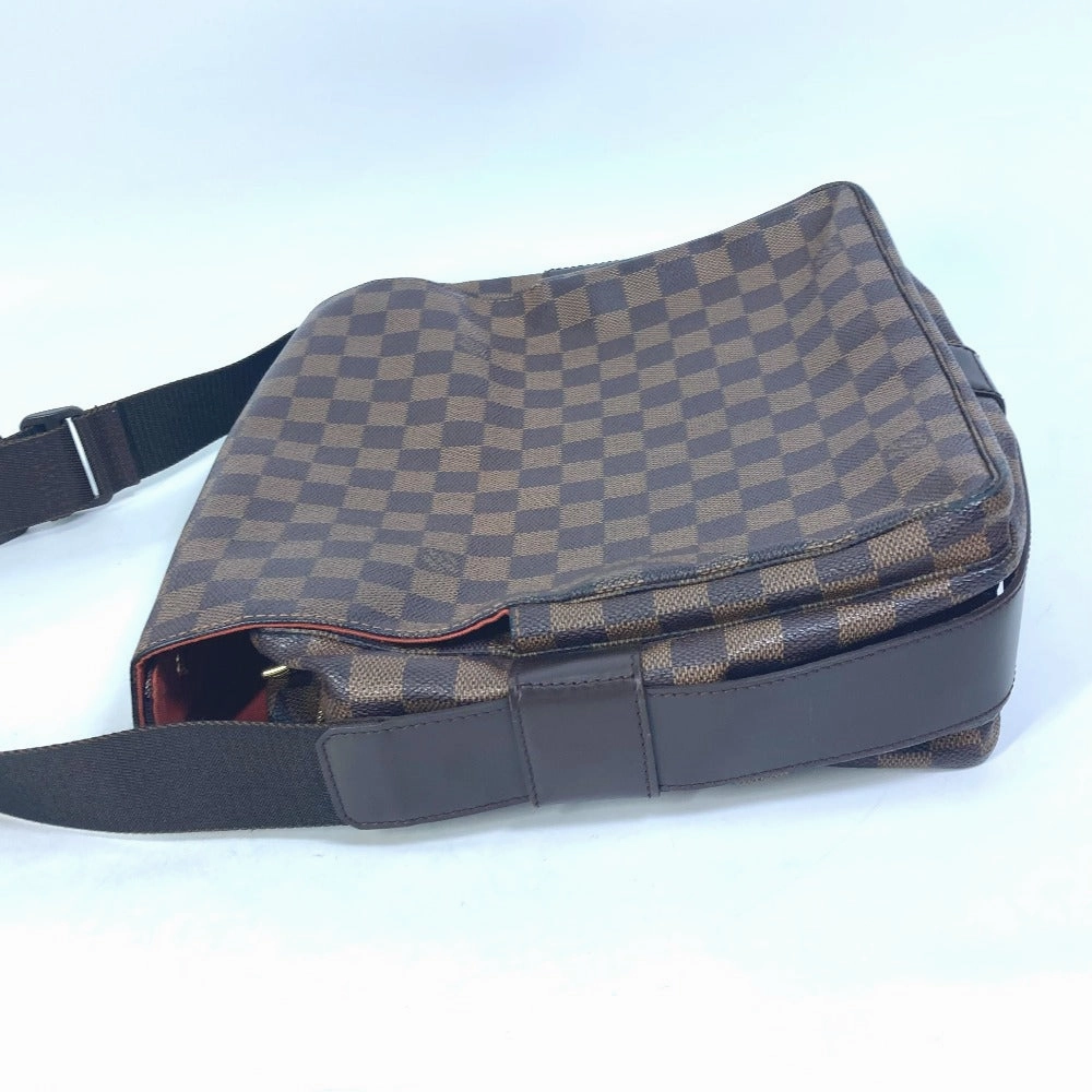 LOUIS VUITTON Shoulder Bag m45255 Damier canvas Brown Damier Naviglio Women