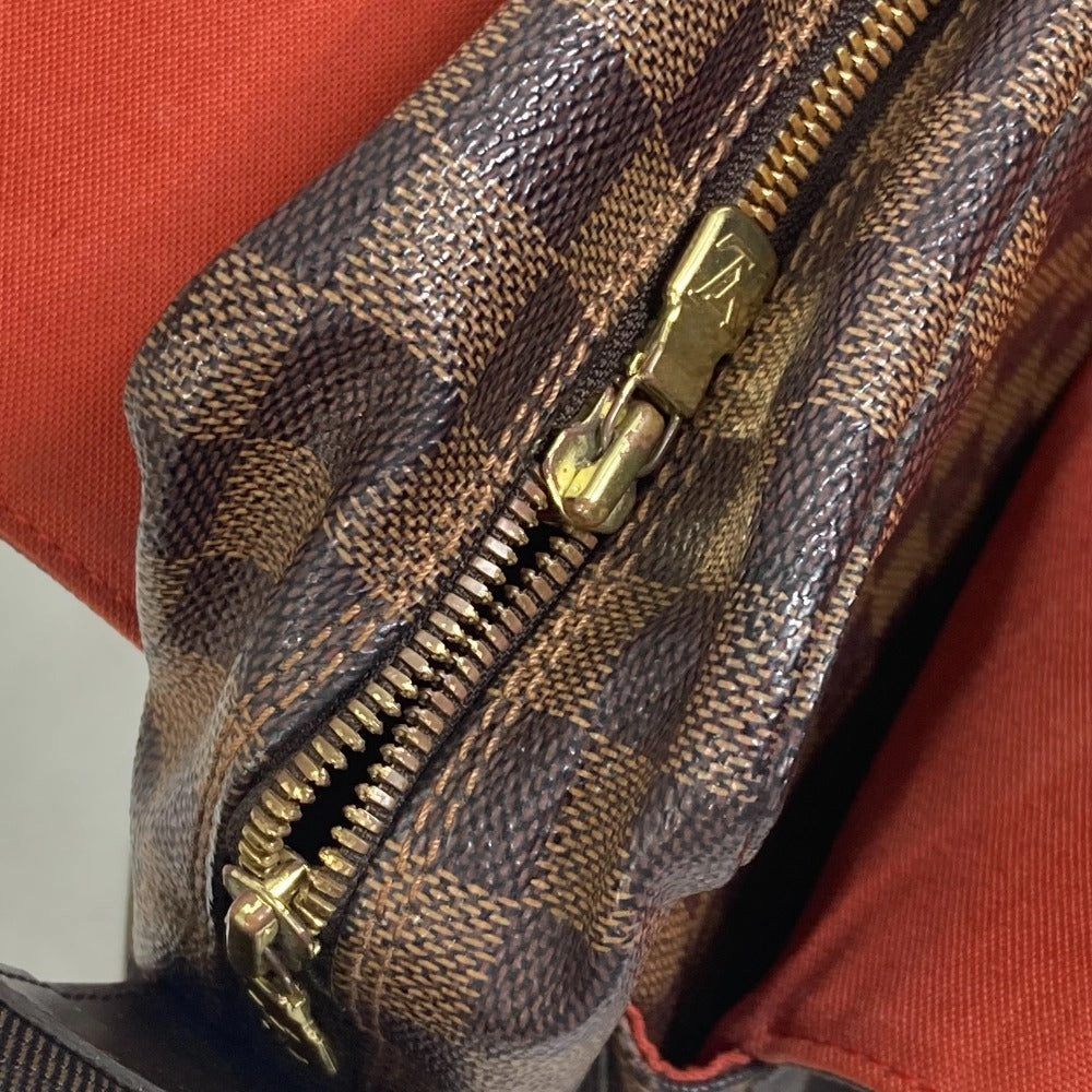 LOUIS VUITTON Shoulder Bag m45255 Damier canvas Brown Damier Naviglio Women