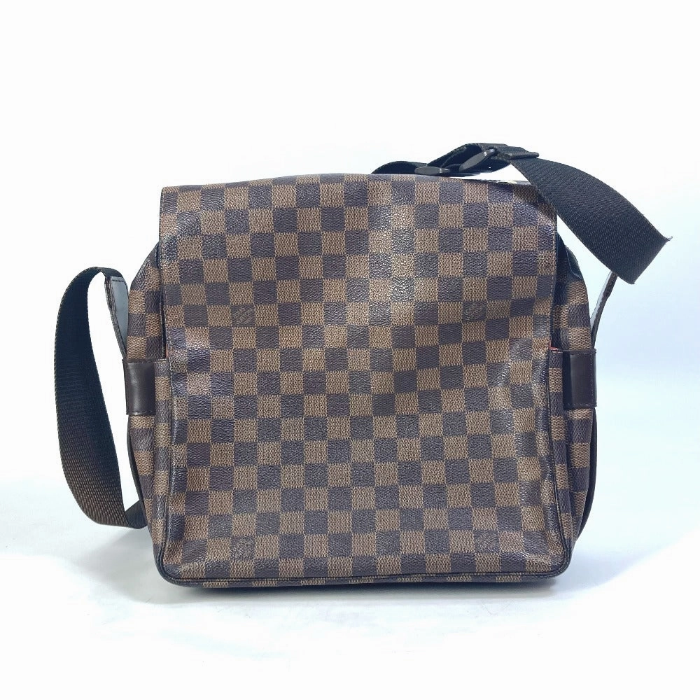 LOUIS VUITTON Shoulder Bag m45255 Damier canvas Brown Damier Naviglio Women