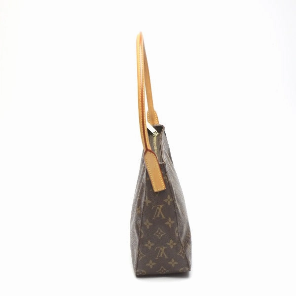 LOUIS VUITTON Shoulder Bag M51146 Monogram canvas Brown Monogram Looping MM Women