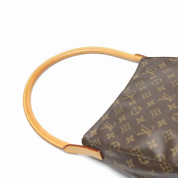 LOUIS VUITTON Shoulder Bag M51146 Monogram canvas Brown Monogram Looping MM Women