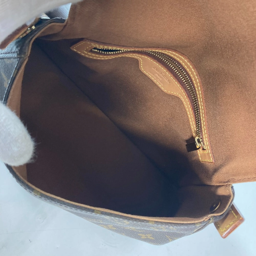LOUIS VUITTON Shoulder Bag M51147 Monogram canvas Brown Monogram Mini Looping