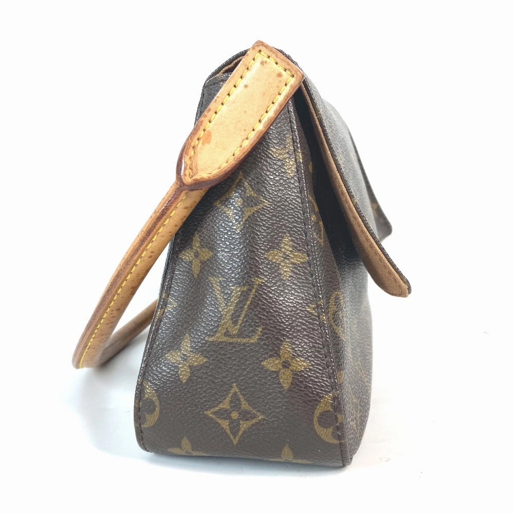 LOUIS VUITTON Shoulder Bag M51147 Monogram canvas Brown Monogram Mini Looping