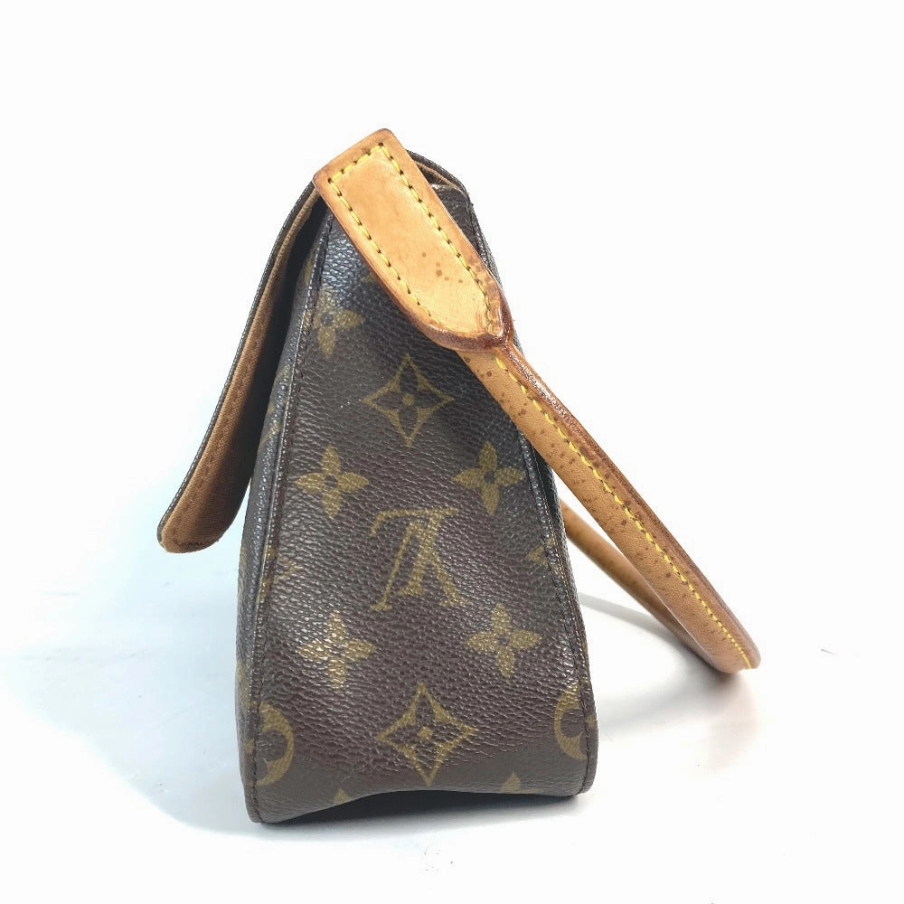 LOUIS VUITTON Shoulder Bag M51147 Monogram canvas Brown Monogram Mini Looping