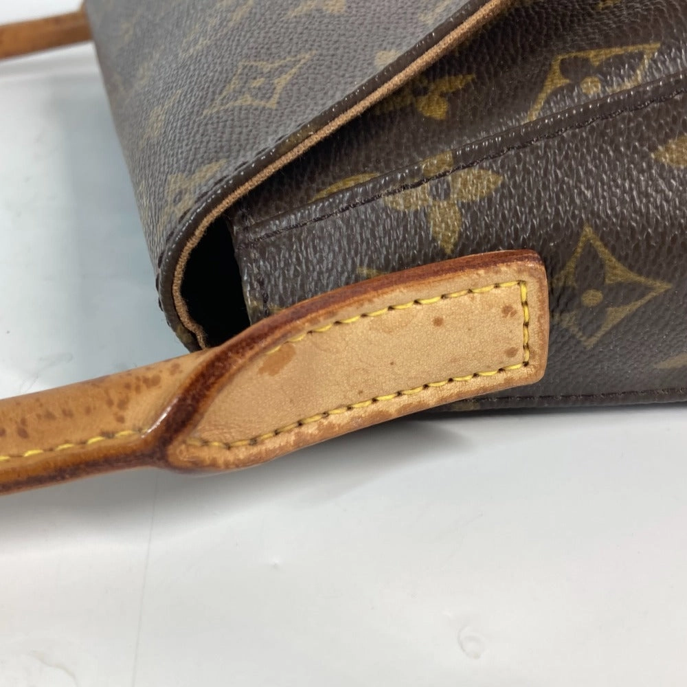 LOUIS VUITTON Shoulder Bag M51147 Monogram canvas Brown Monogram Mini Looping