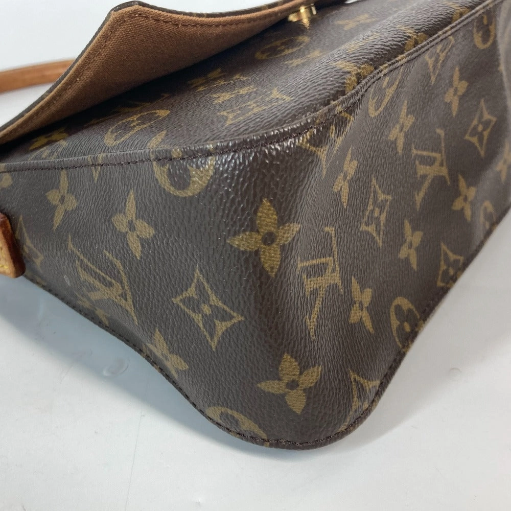 LOUIS VUITTON Shoulder Bag M51147 Monogram canvas Brown Monogram Mini Looping