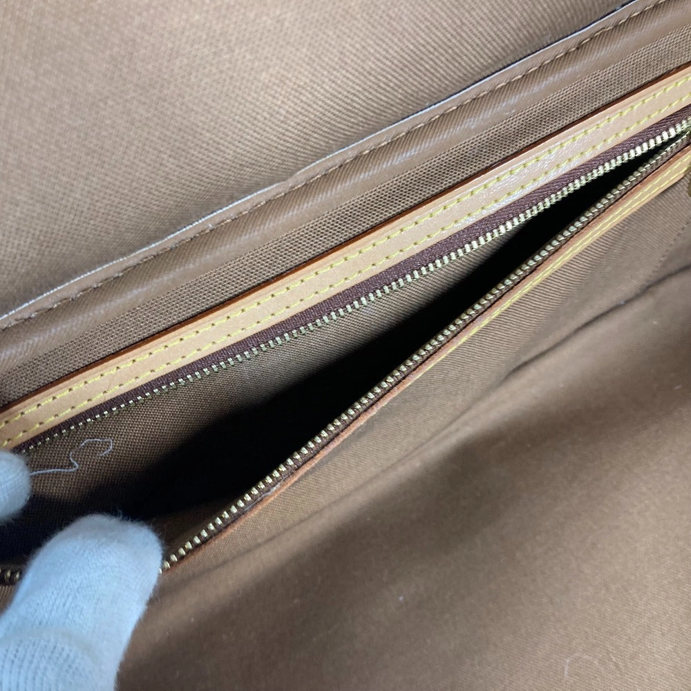 LOUIS VUITTON Shoulder Bag M51147 Monogram canvas Brown Monogram Mini Looping