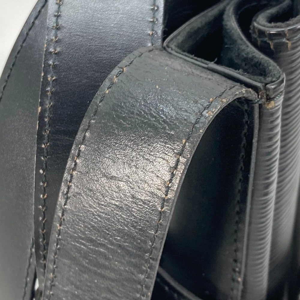 LOUIS VUITTON Shoulder Bag M80155 Epi Leather black Epi Sac DePaul GM Women