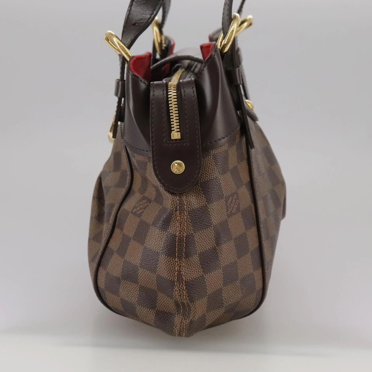 Louis Vuitton Sistina Brown Canvas Shoulder Bag
