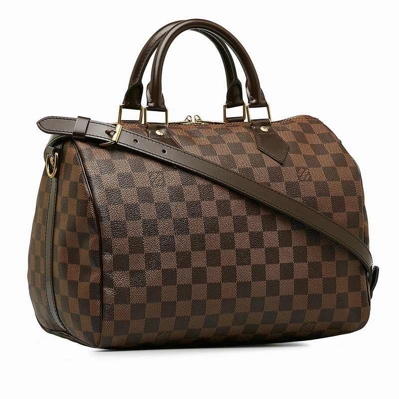 Louis Vuitton Speed Bandriel 30 Handbag Shoulder Bag 2WAY N41367 Brown PVC Leather Ladies Louis Vuitton