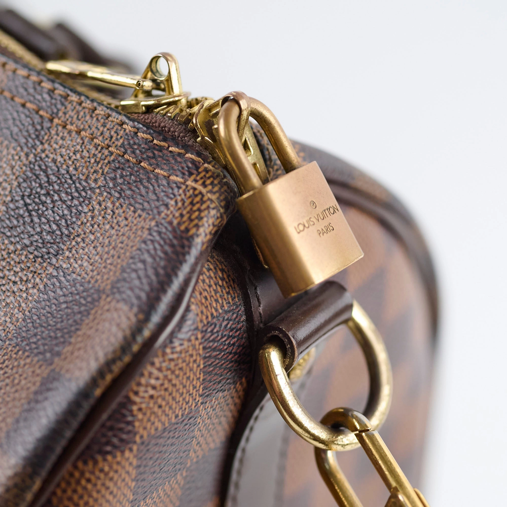 Louis Vuitton Speedy 30 Bandoulliere Damier Ebene