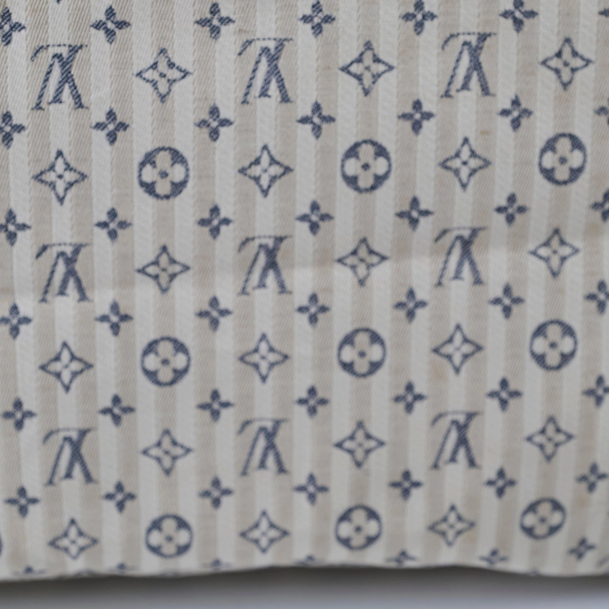Louis Vuitton Speedy 30 Mini Lin Fabric Bag Cream