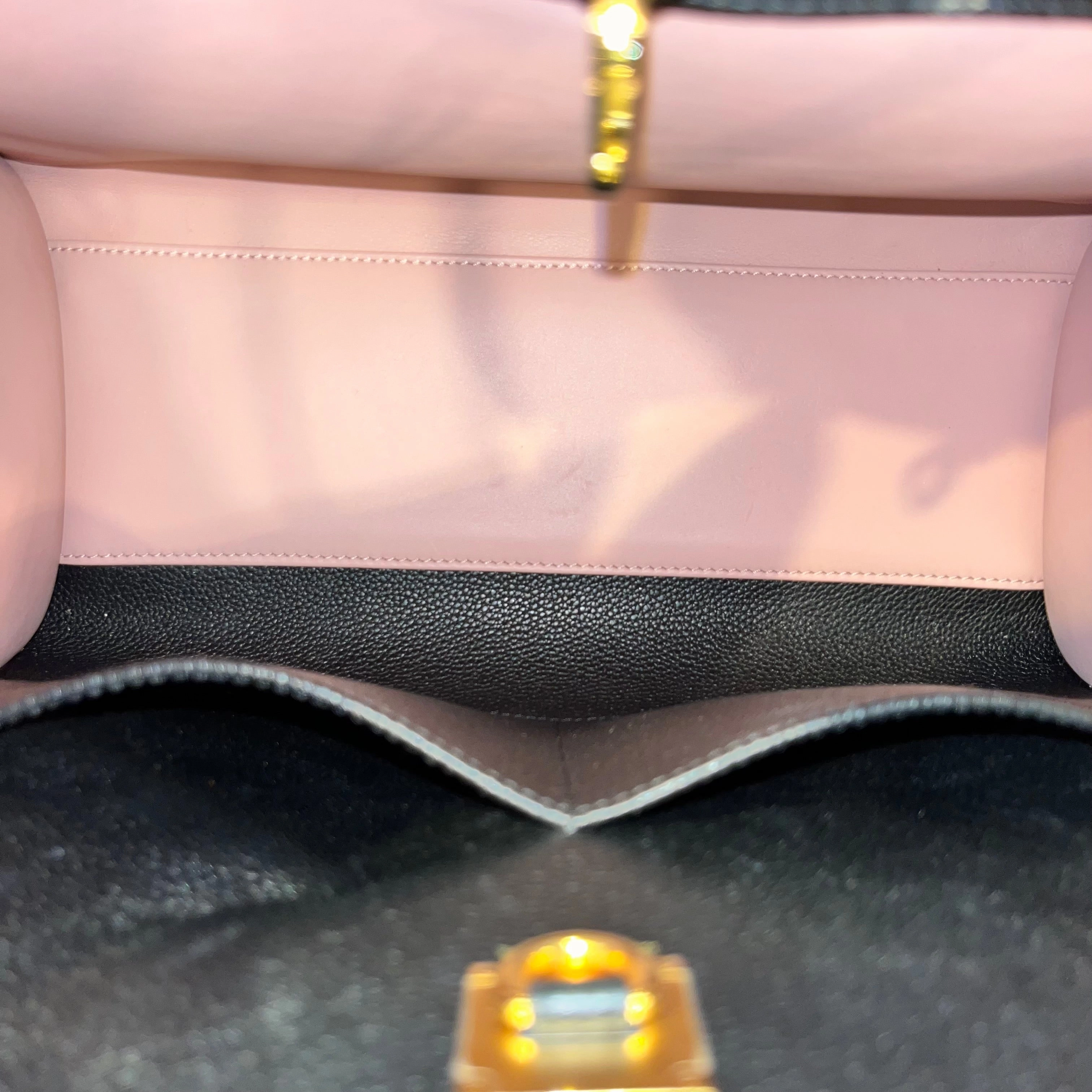 LOUIS VUITTON Steamer City MM Taurillon Leather Tote Bag