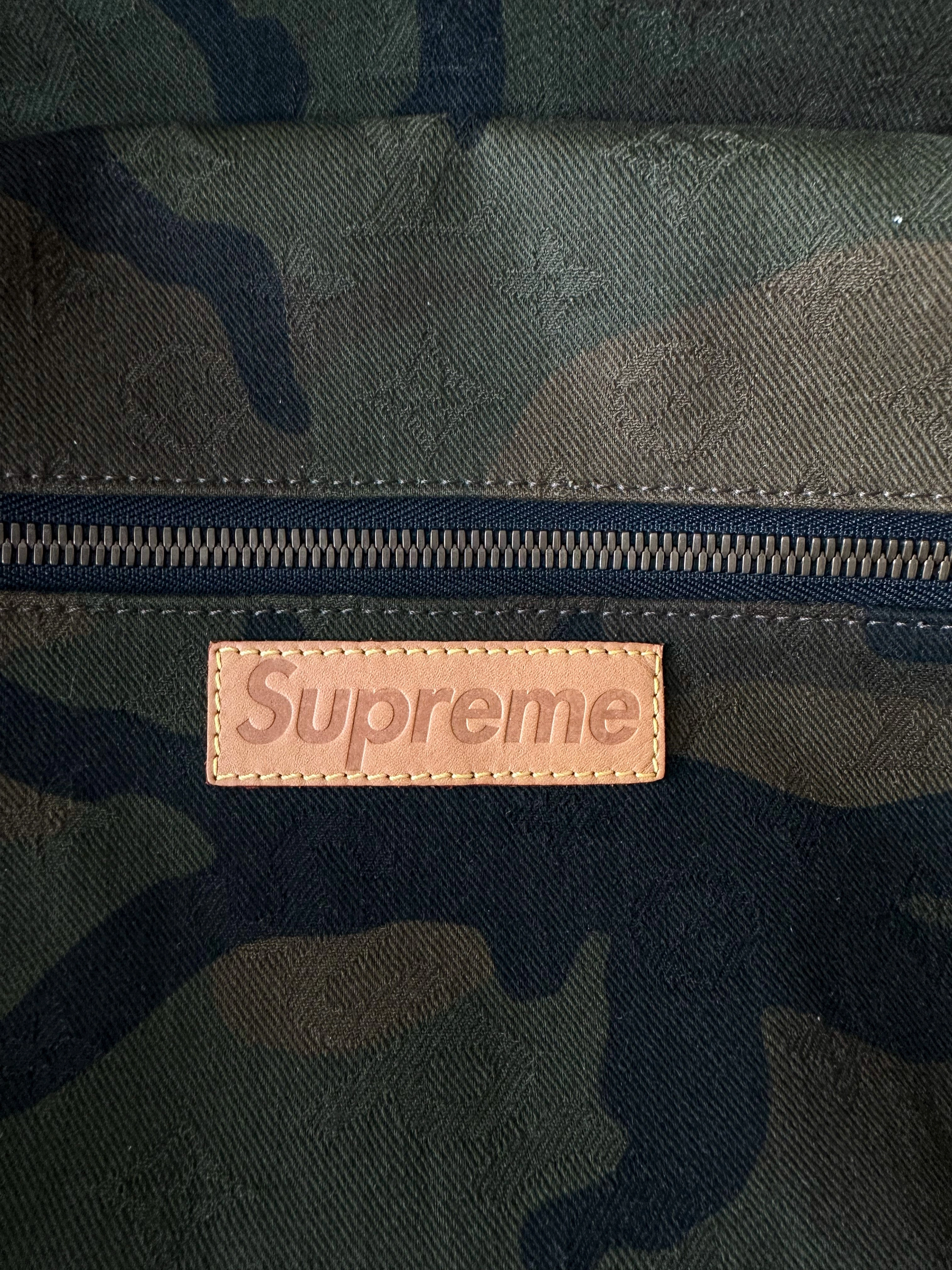 Louis Vuitton Supreme Camo Monogram Apollo Backpack