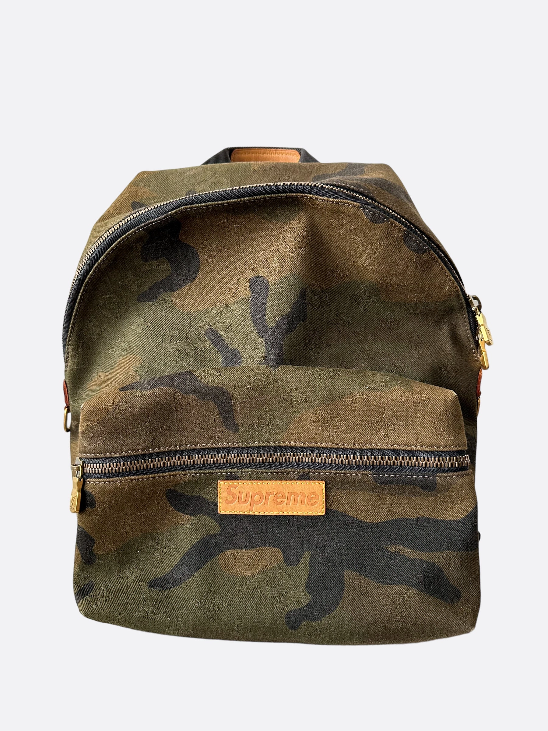 Louis Vuitton Supreme Camo Monogram Apollo Backpack