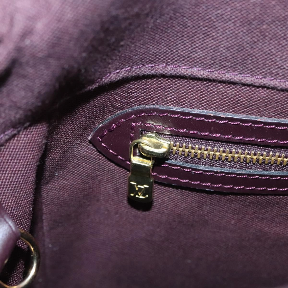 LOUIS VUITTON Taiga Cashier Backpack Acajou M30176 LV 107486