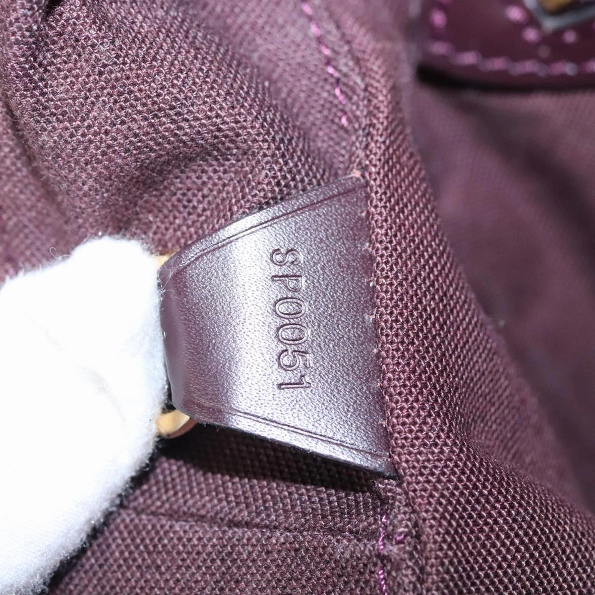 LOUIS VUITTON Taiga Cashier Backpack Acajou M30176 LV 107486