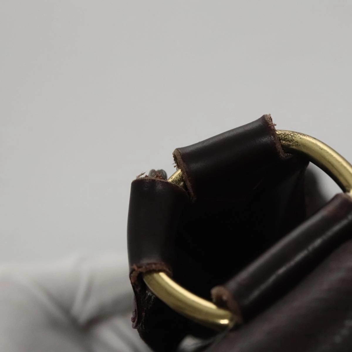 LOUIS VUITTON Taiga Cashier Backpack Acajou M30176 LV 107486