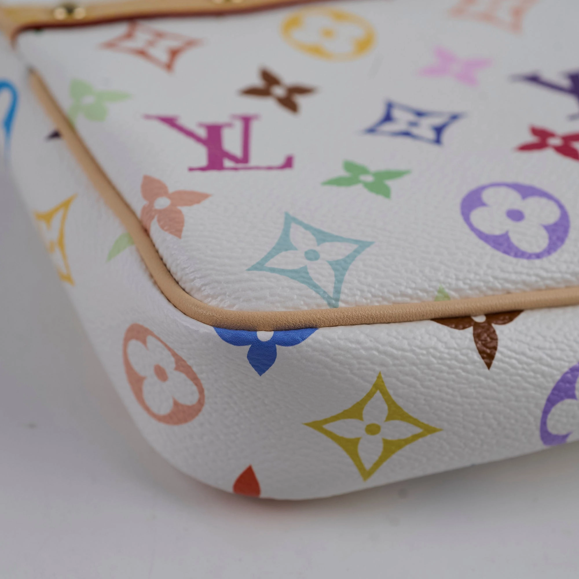 Louis Vuitton Takashi Murakami Pochette Accessories Multicolor white 2025 Apr
