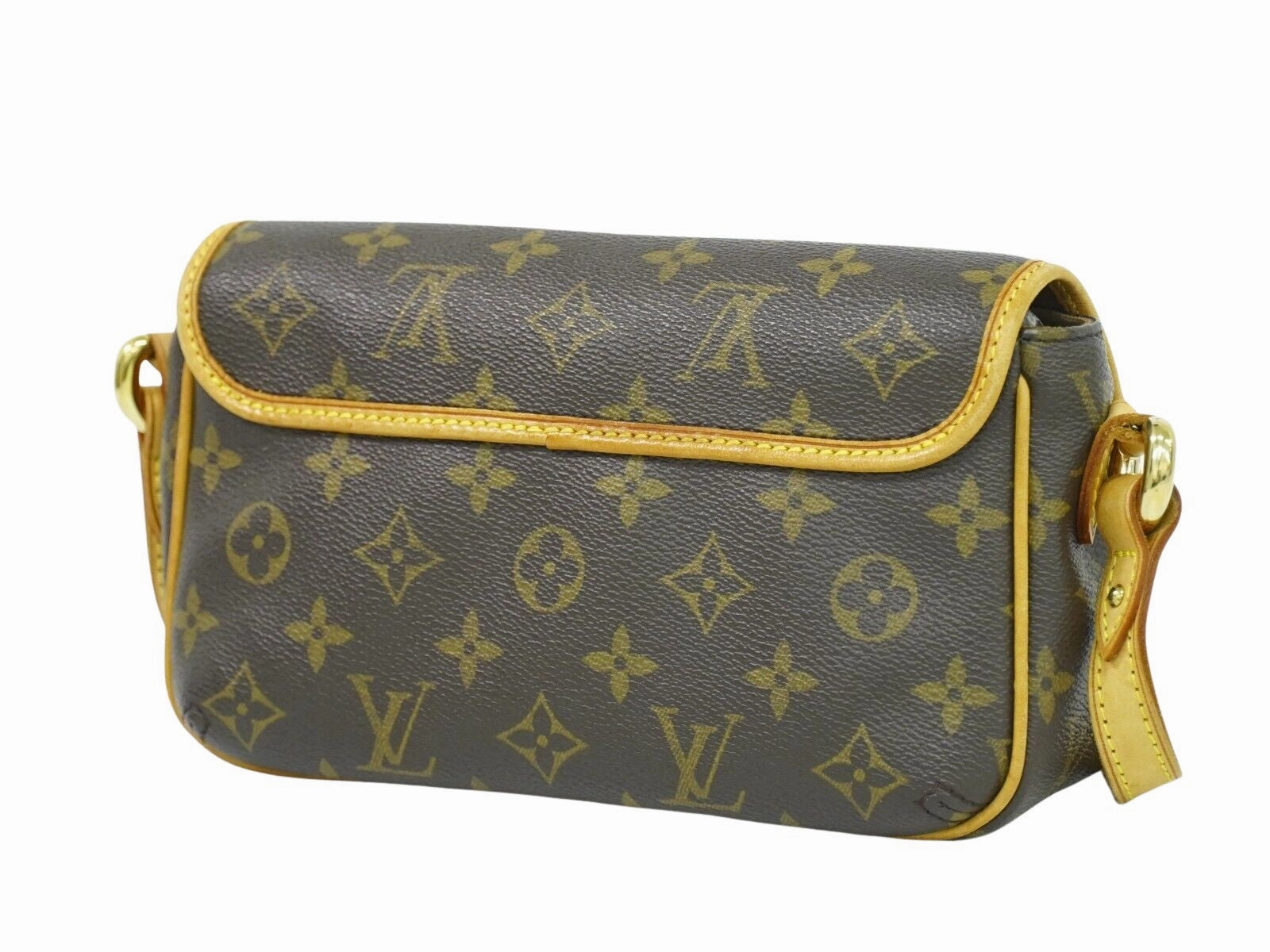 Louis Vuitton Tikal Brown Gold Plated Shoulder Bag
