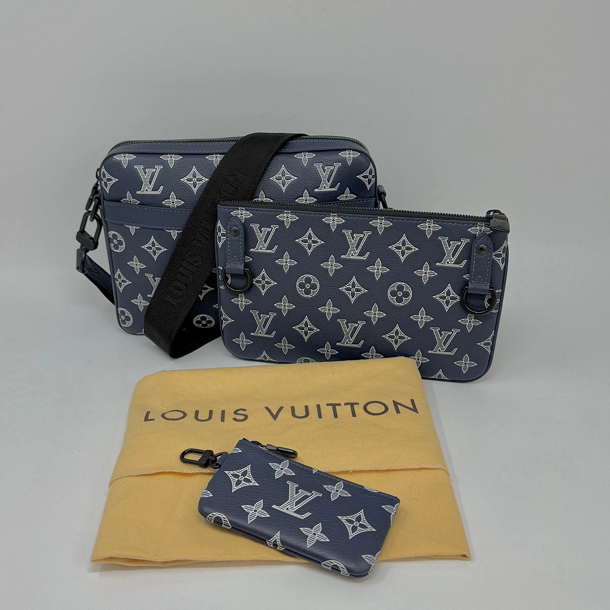 Louis Vuitton Trio Messenger Monogram Shadow Crossbody