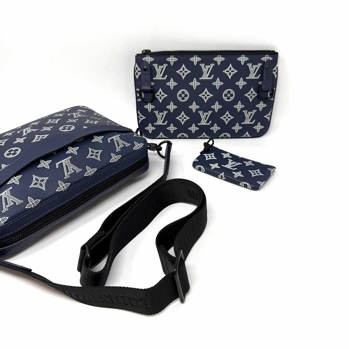 Louis Vuitton Trio Messenger Monogram Shadow Crossbody