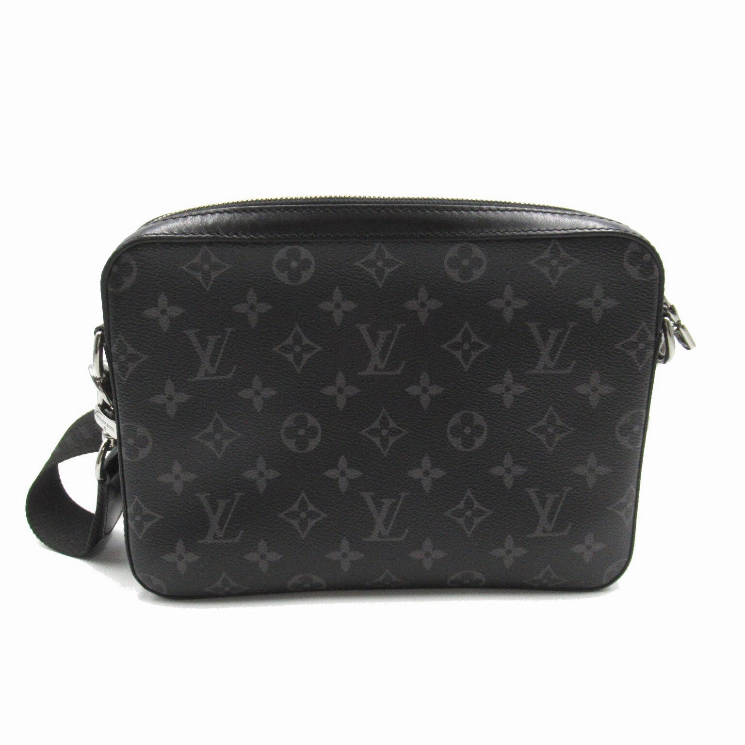 Louis Vuitton Trio Messengers Shoulder Bag PVC ted Canvas Monogram Exclusively   Black M69443