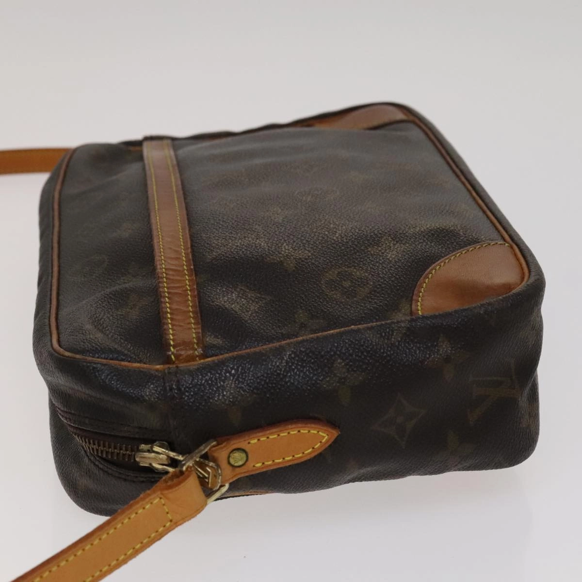 Louis Vuitton Trocadro Brown Canvas Shoulder Bag
