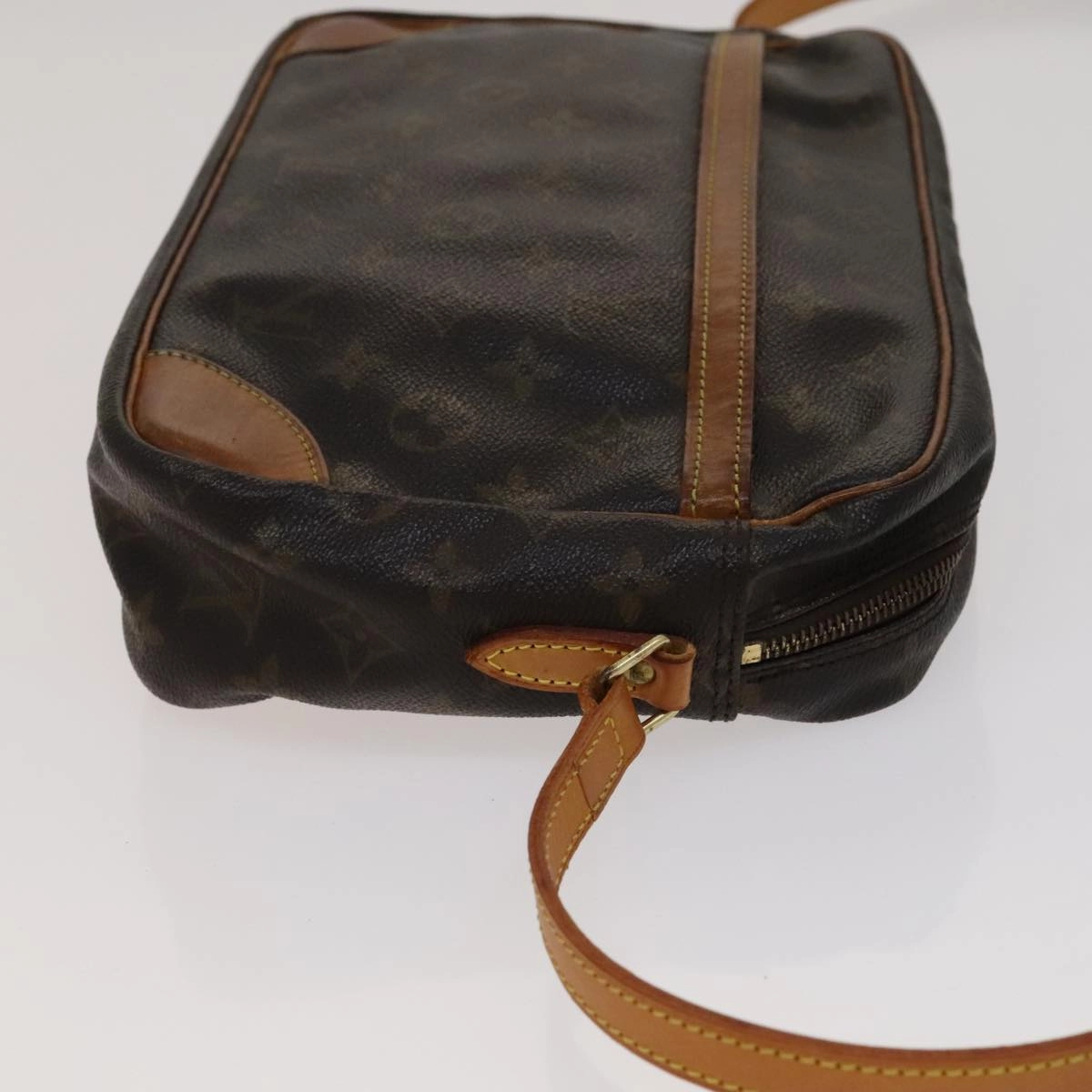 Louis Vuitton Trocadro Brown Canvas Shoulder Bag