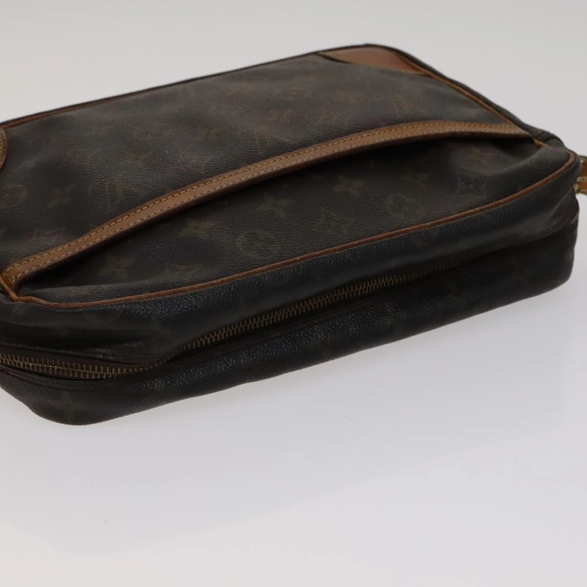 Louis Vuitton Trocadro Brown Canvas Shoulder Bag