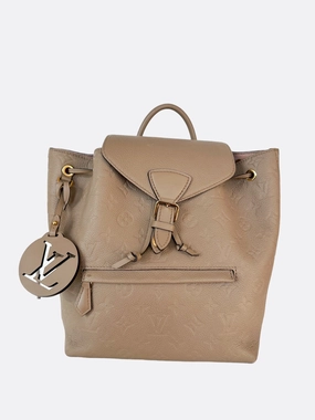 Louis Vuitton Turtledove Monogram Empriente Montsouris Backpack