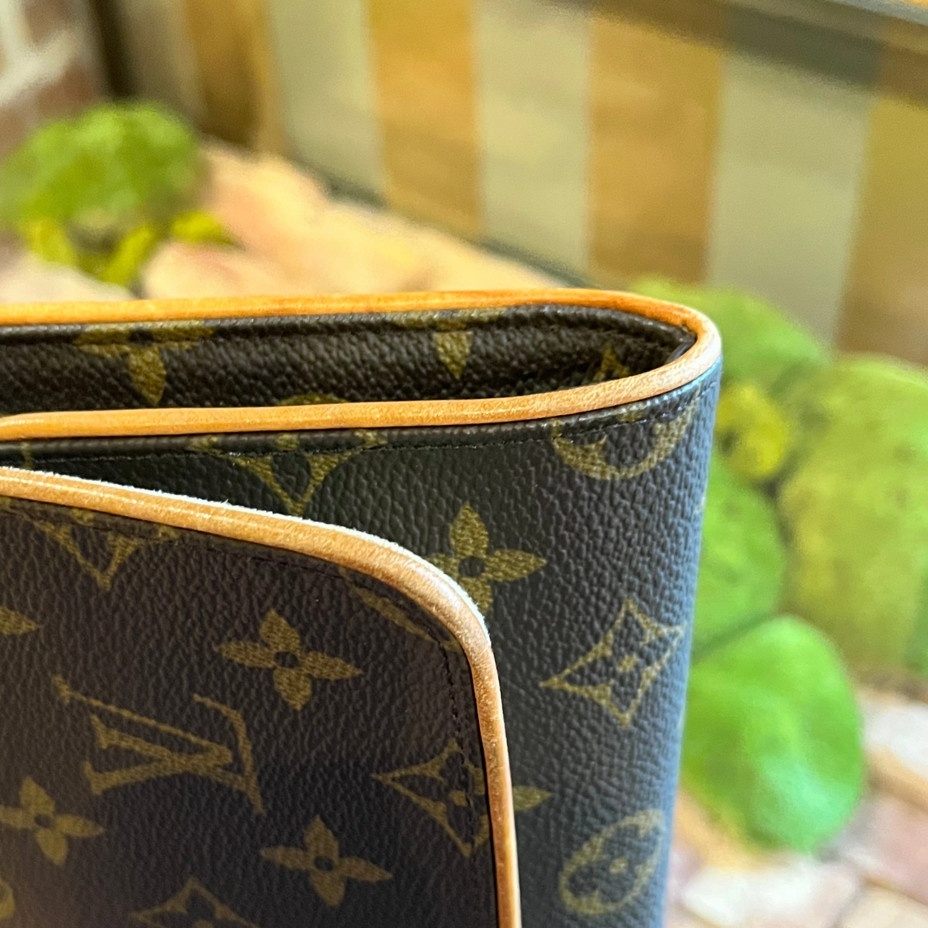 LOUIS VUITTON Twin Pochette GM Monogram Canvas Crossbody Bag