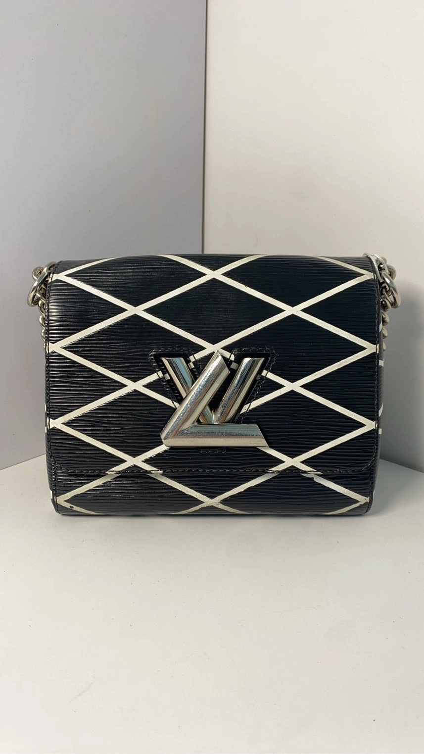 Louis Vuitton Twist Small Black Shoulder Bag - Preloved