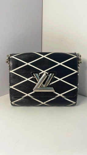 Louis Vuitton Twist Small Black Shoulder Bag - Preloved