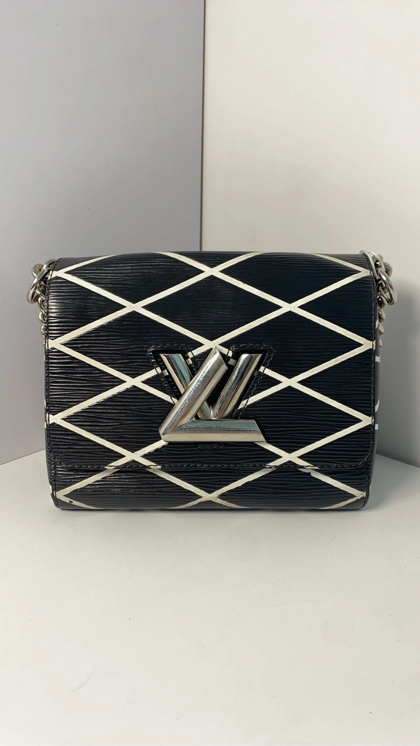 Louis Vuitton Twist Small Black Shoulder Bag - Preloved