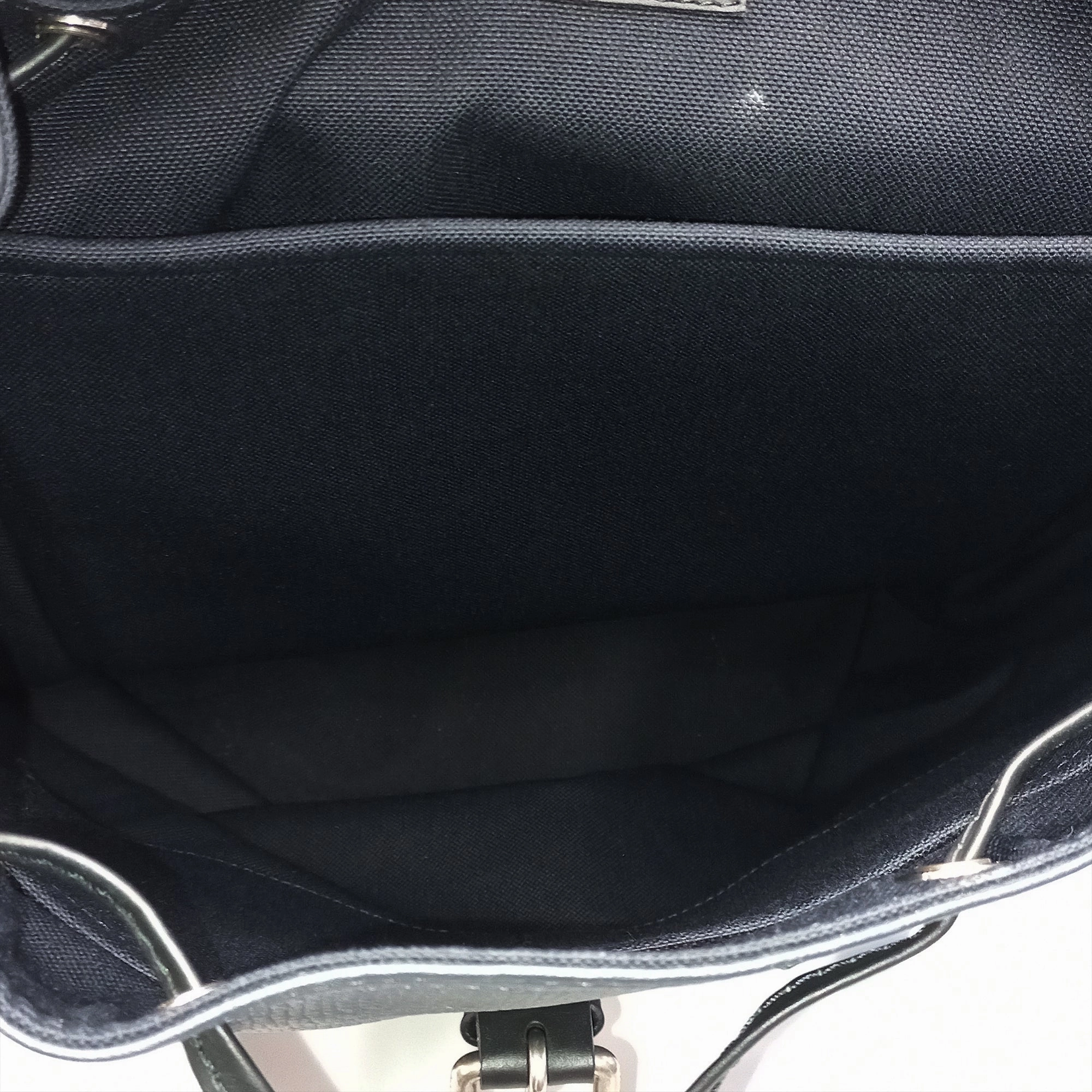 Louis Vuitton Utah Canyon Backpack Black Calfskin