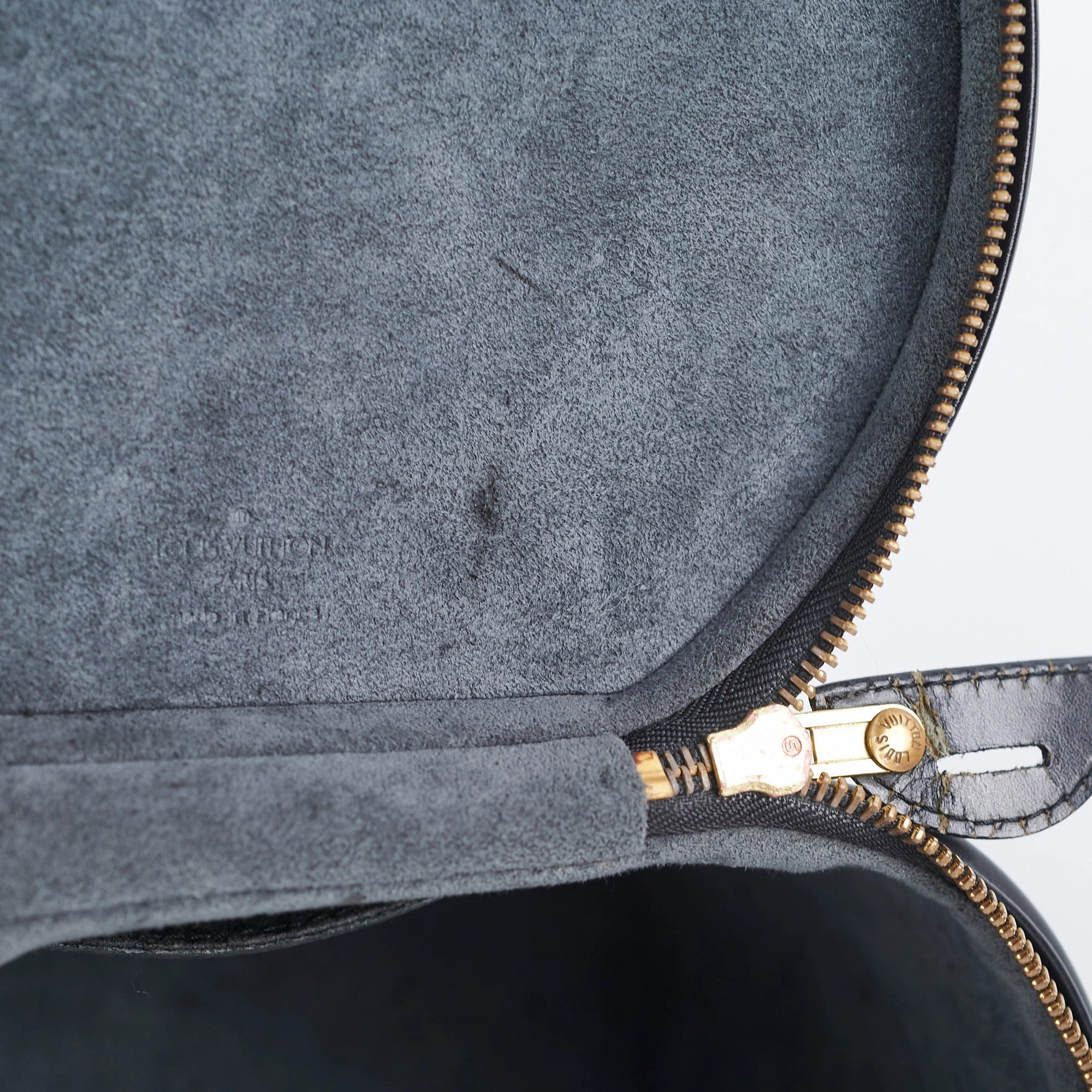 Louis Vuitton Vanity Case Epi Black