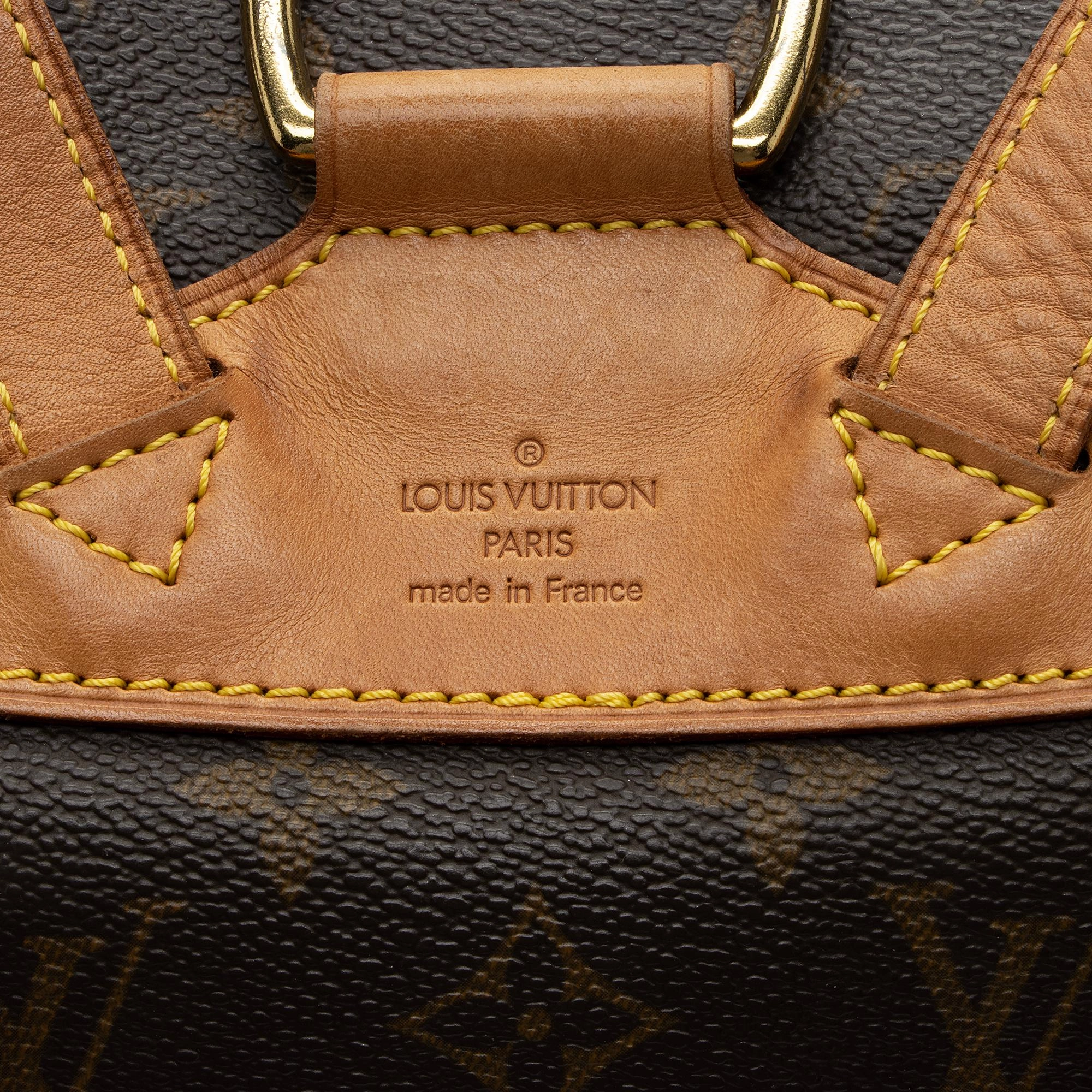 Louis Vuitton Vintage Monogram Canvas Montsouris MM Backpack (SHF-KhKN2W)