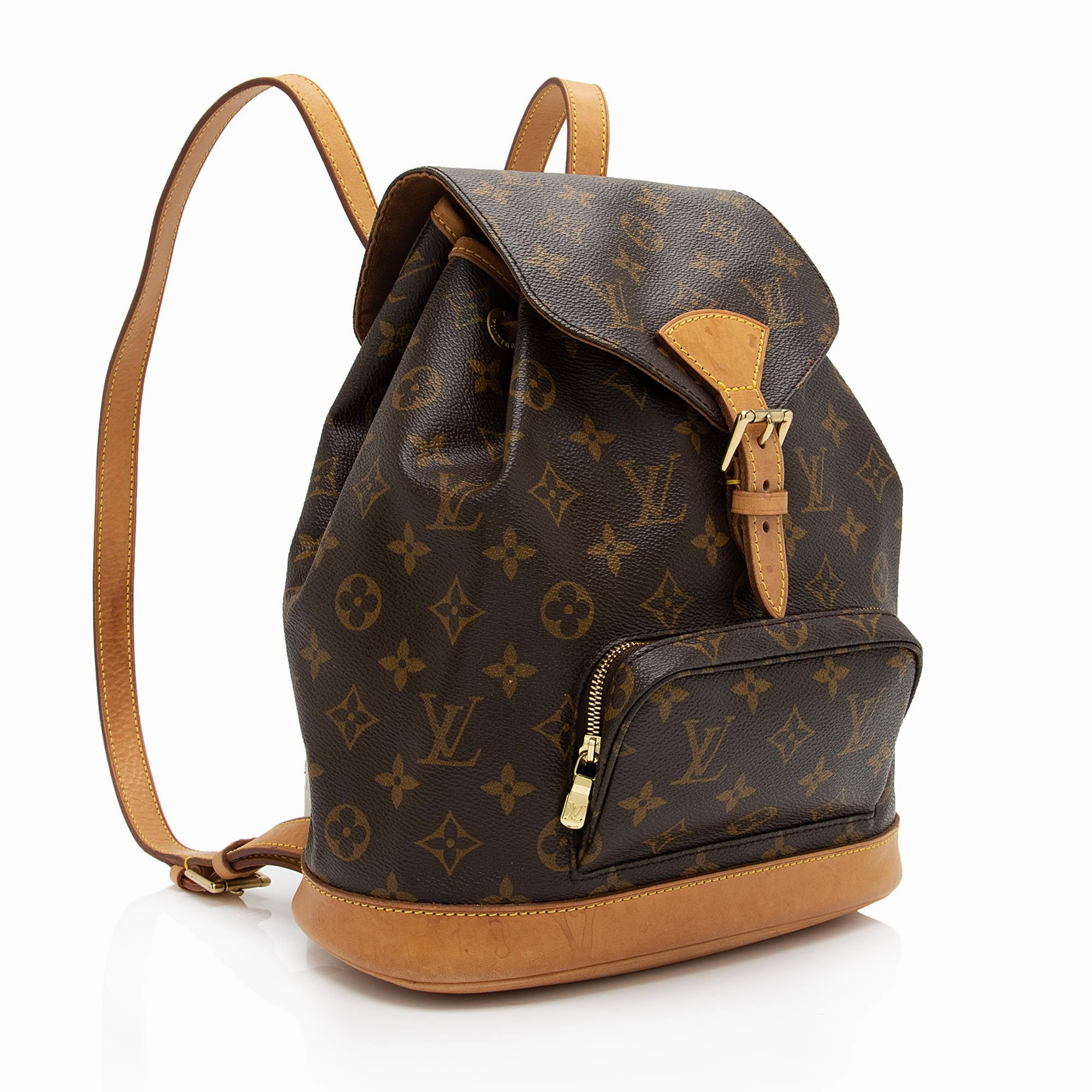 Louis Vuitton Vintage Monogram Canvas Montsouris MM Backpack (SHF-PqfA4Z)