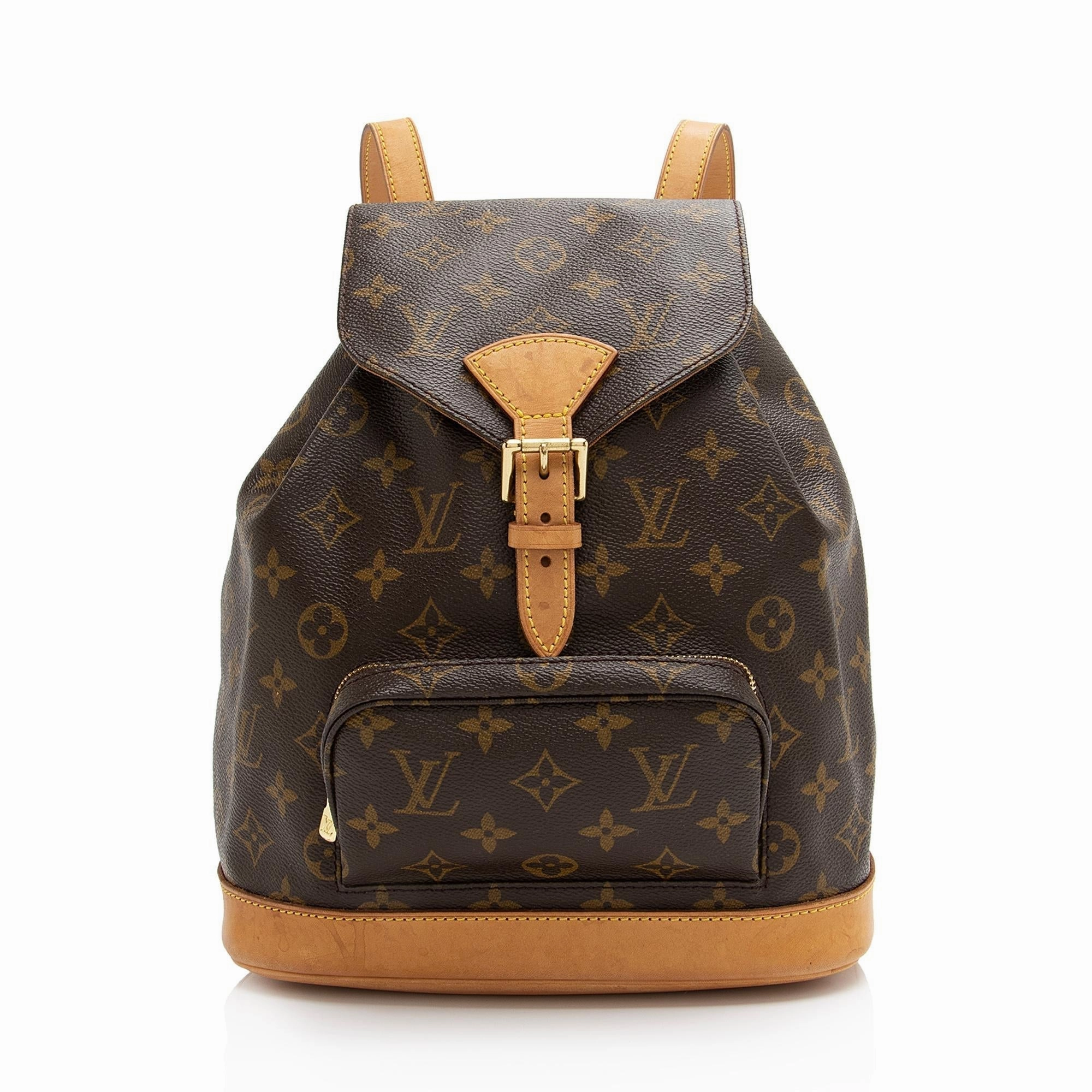 Louis Vuitton Vintage Monogram Canvas Montsouris MM Backpack (SHF-PqfA4Z)