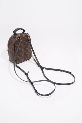 Louis Vuitton Womens Palm Springs Backpack Monogram Canvas Mini