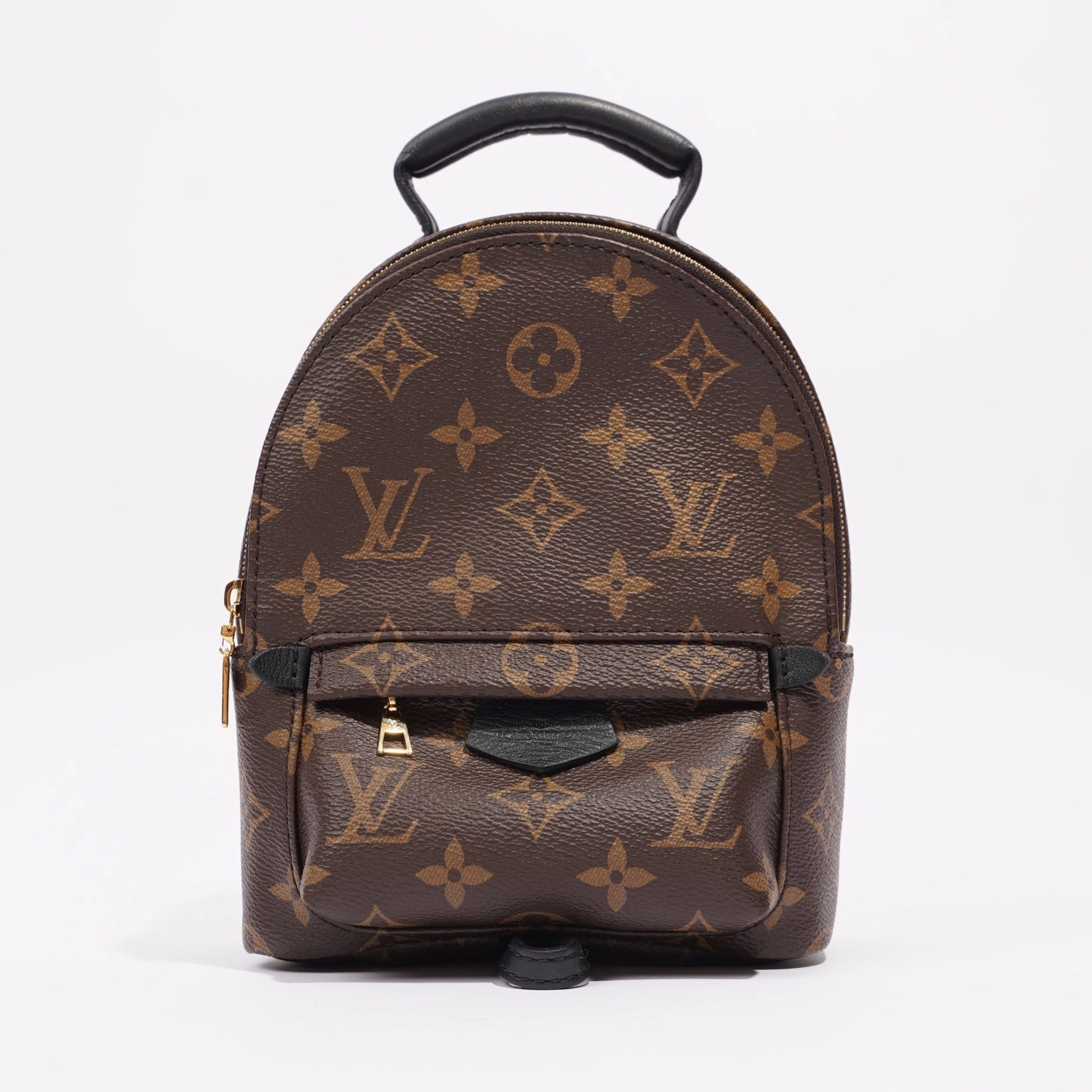 Louis Vuitton Womens Palm Springs Backpack Monogram Canvas Mini