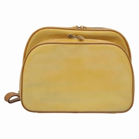 Louis Vuitton Yellow Patent Leather Backpack Bag