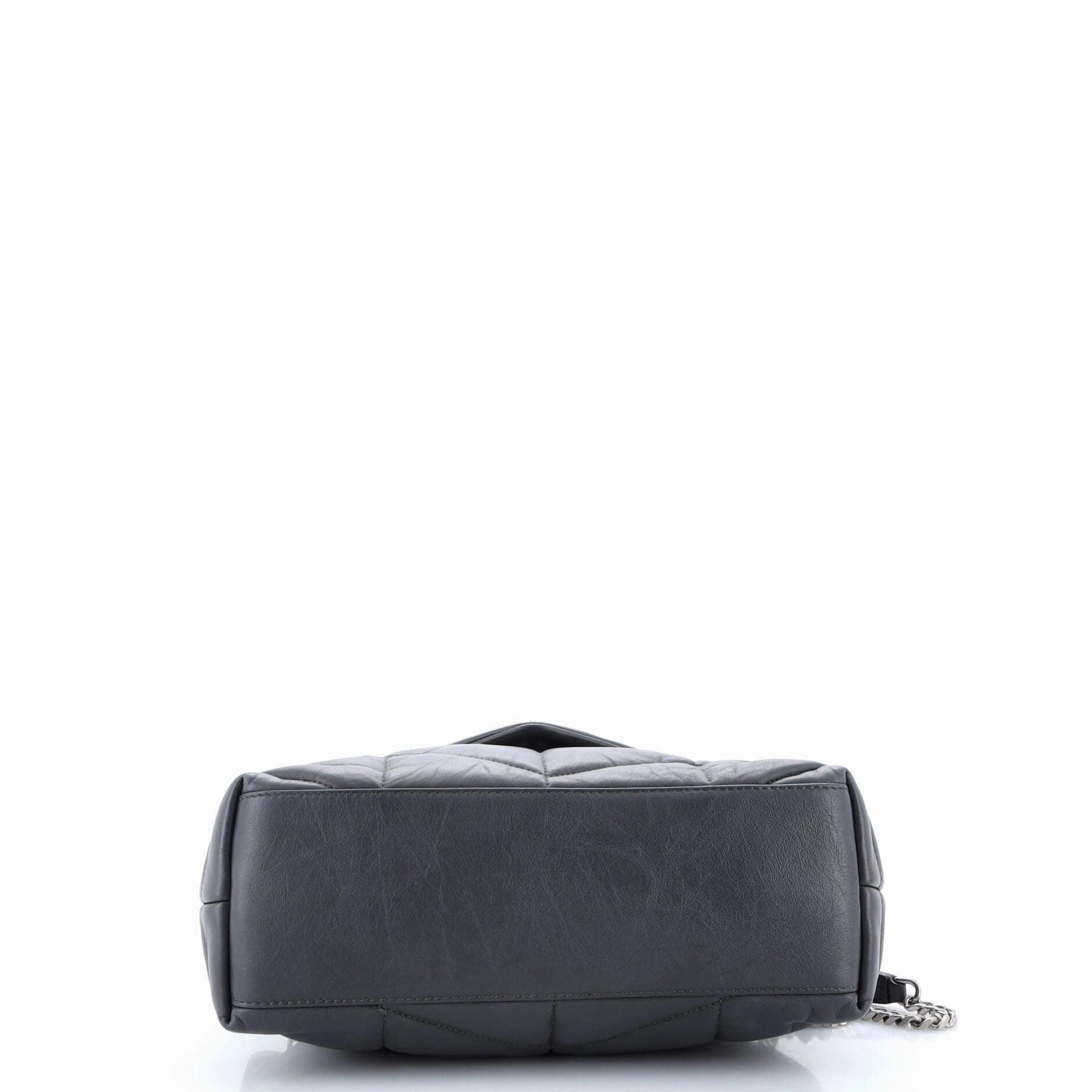 Loulou Puffer Shoulder Bag Quilted Leather Small