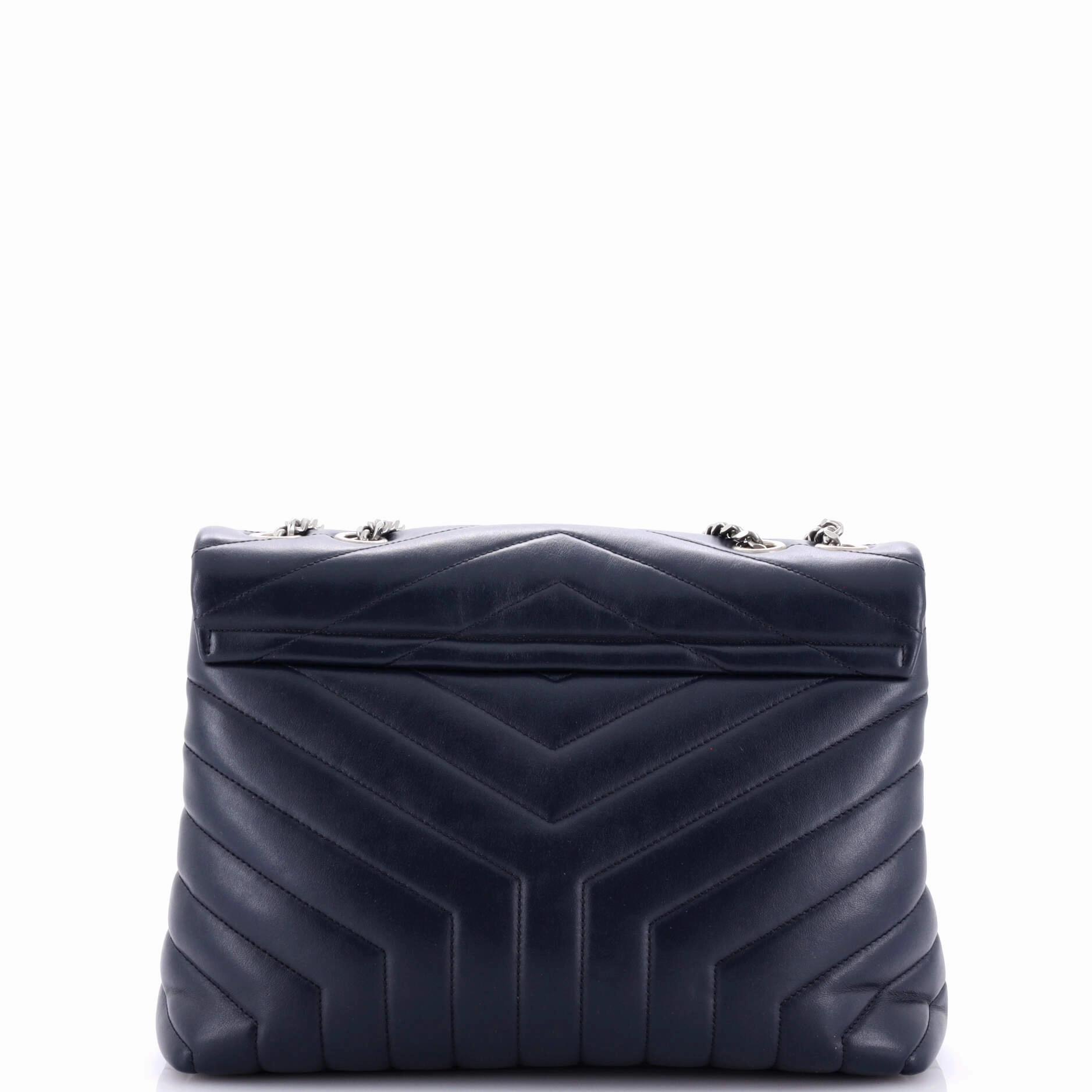 Loulou Shoulder Bag Matelasse Chevron Leather Medium
