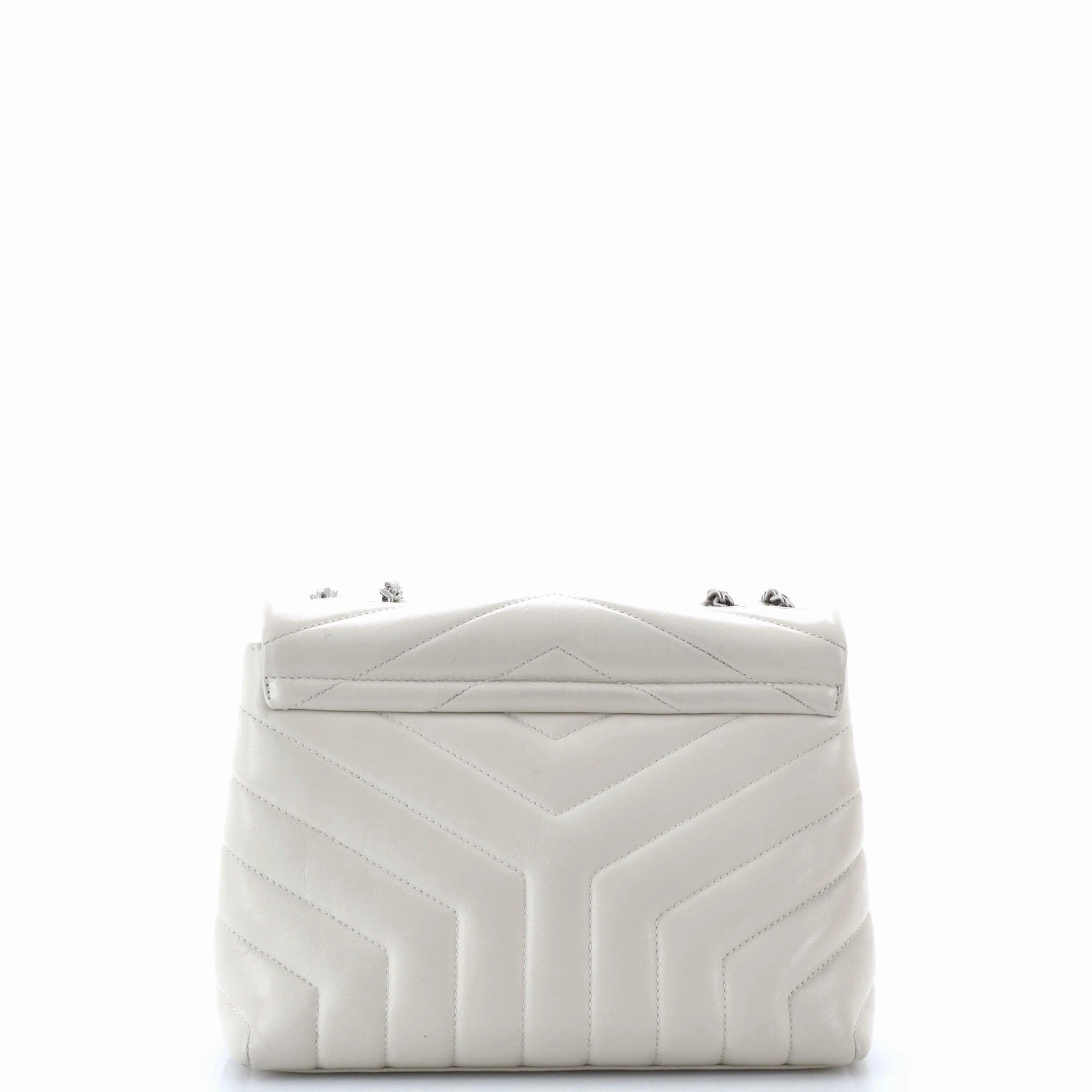 Loulou Shoulder Bag Matelasse Chevron Leather Small