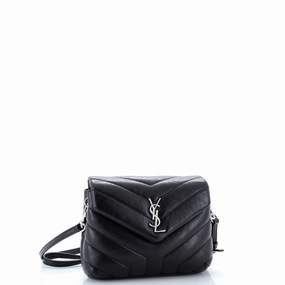 Loulou Shoulder Bag Matelasse Chevron Leather Toy