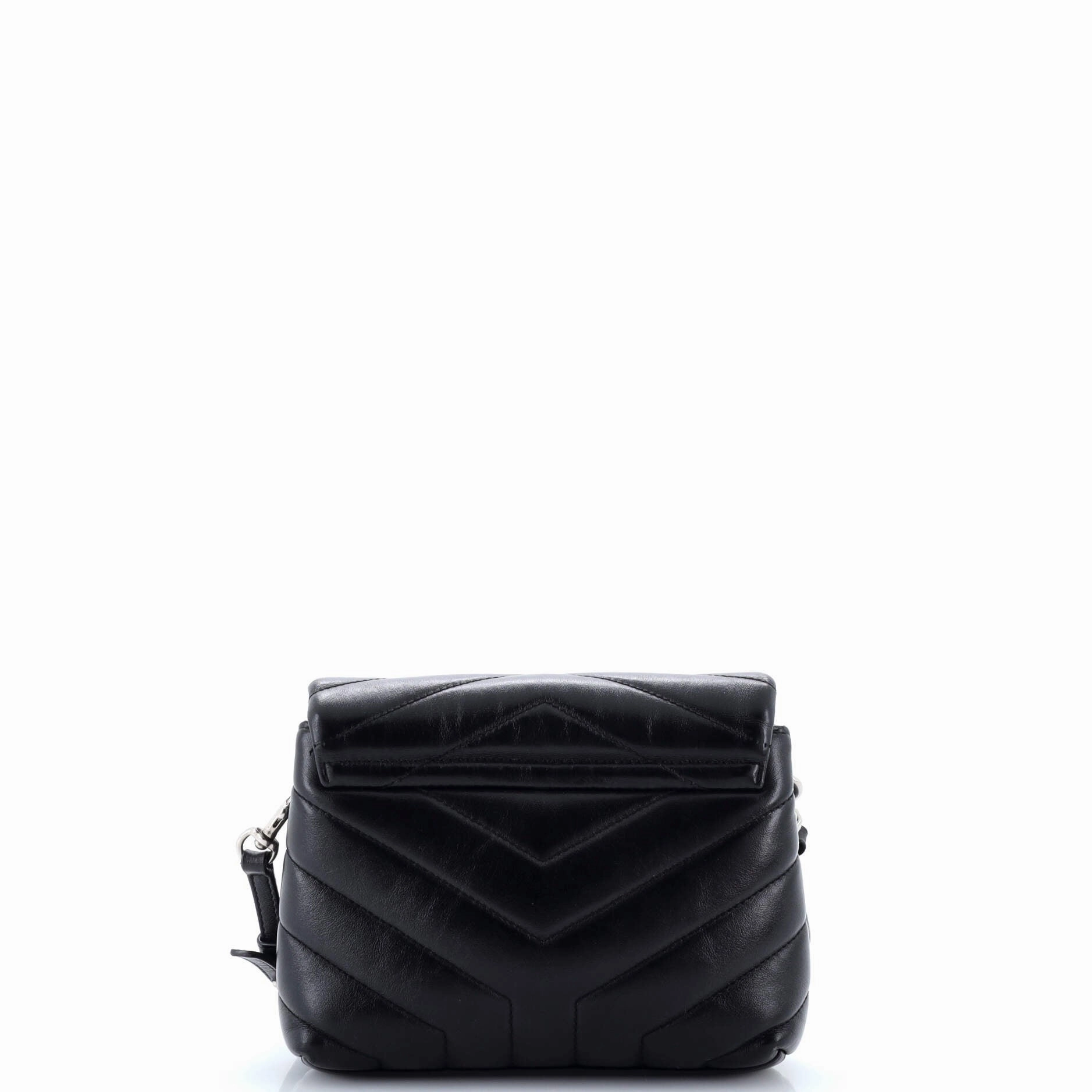 Loulou Shoulder Bag Matelasse Chevron Leather Toy