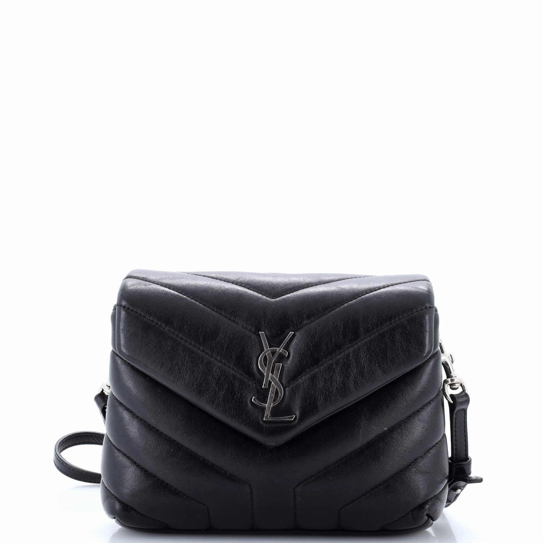 Loulou Shoulder Bag Matelasse Chevron Leather Toy